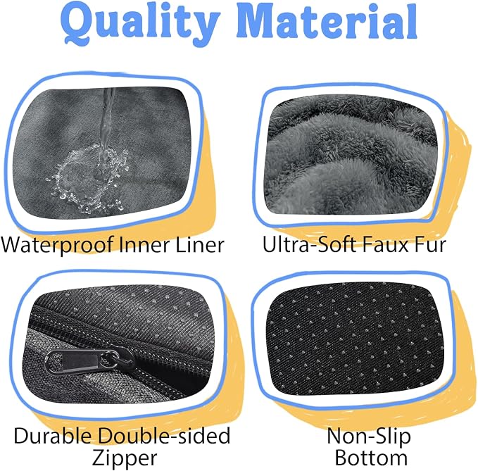 Large Orthopedic Dog Bed Washable - Image 4