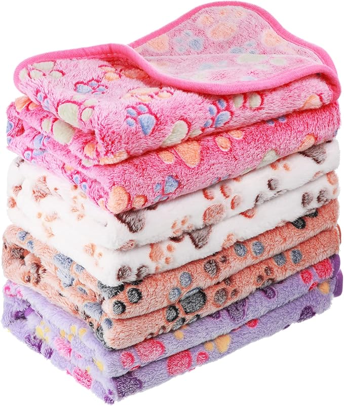 Tatuo 4 Pcs Dog Blanket for Pet Cat Blankets Indoor Puppy Teething Stuff Toys by Tatuo