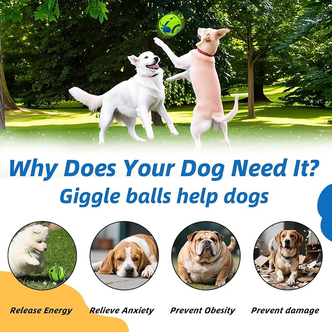 Dog Toys Ball, Interactive Dog Ball, Shaking - Image 6