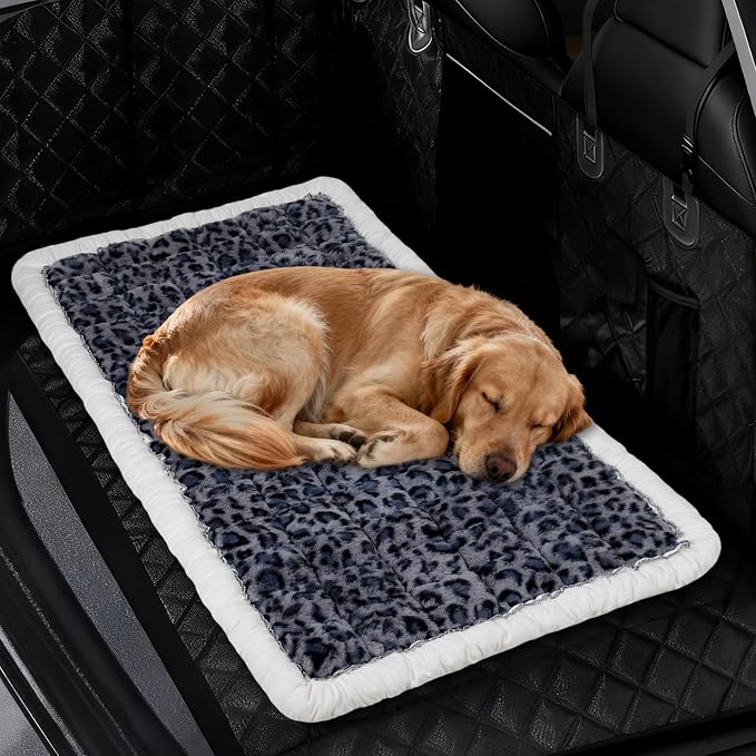 Car Back Seat Mat for Dog 53"x24" Dog Bed for Car Scratch Proof Non Slip Thick by Unknown