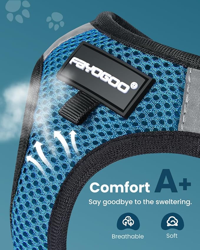 FAYOGOO Cat Harness, Cat Leash and Harness Set - Image 2