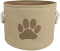 Bone Dry Pet Storage Collection Collapsible Bin, Small Round by BoneDry