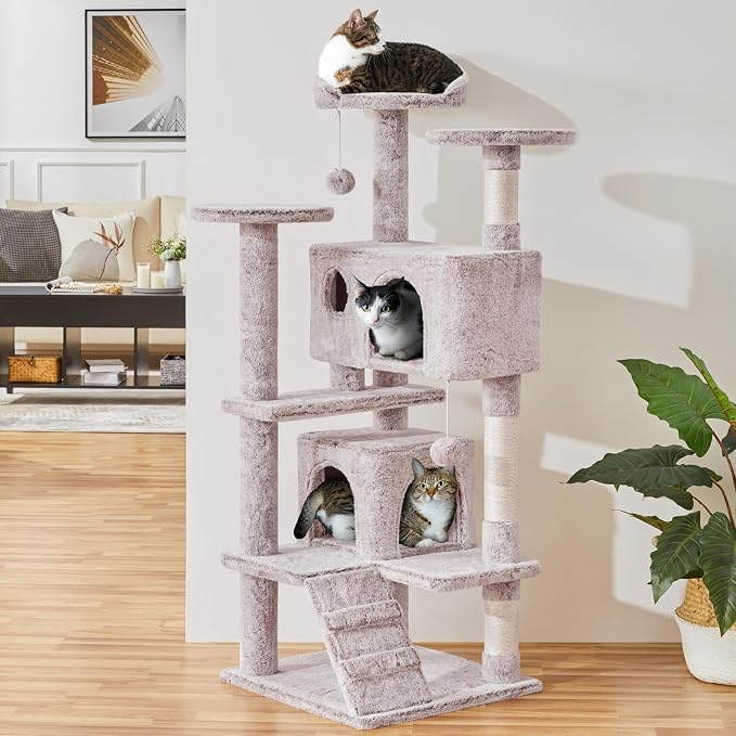 Yaheetech 54in Cat Tree, Cat Tower - Image 8