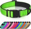 Joytale Reflective Dog Collar, Soft Neoprene Padded, Metal D-Ring, Nylon Pet by Joytale