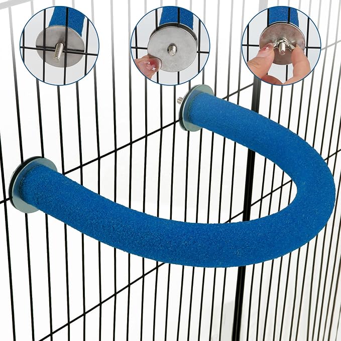 Rypet U Shape Parrot Perch Stand Toy - Image 6