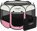 Love's cabin Pet Puppy Dog Playpen, Medium Dog Tent Crates Cage Indoor/Outdoor by Lovescabin