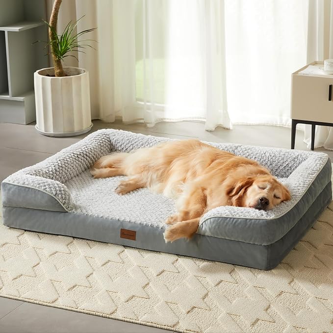 Orthopedic Dog Bed for Medium Dogs, Egg Crate Foam Bed for Medium Dogs - Image 8