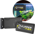 FLIPPER Max Magnetic Aquarium Glass Cleaner – 2-in-1 Scrubber and Scraper by FLPPER