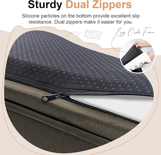 Large Dog Bed Orthopedic Washable: Beds Bolster XL Bed Large Big Dogs Memory - Image 5