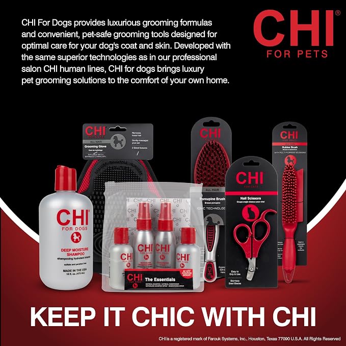 CHI for Dogs Soap Dispensing Palm Brush - Image 7