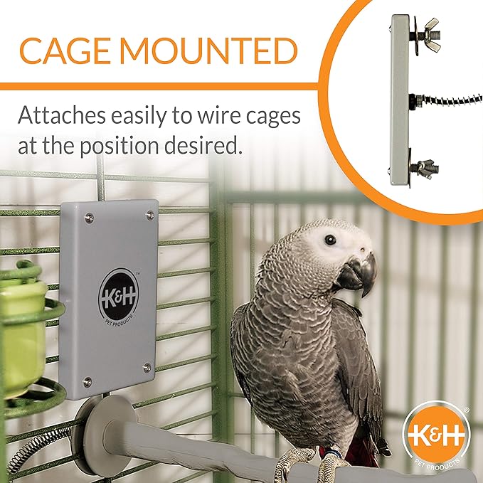 K&H Pet Products Snuggle-Up Bird Cage Heater, Bird Cage Accessory, Exotic Avian - Image 4