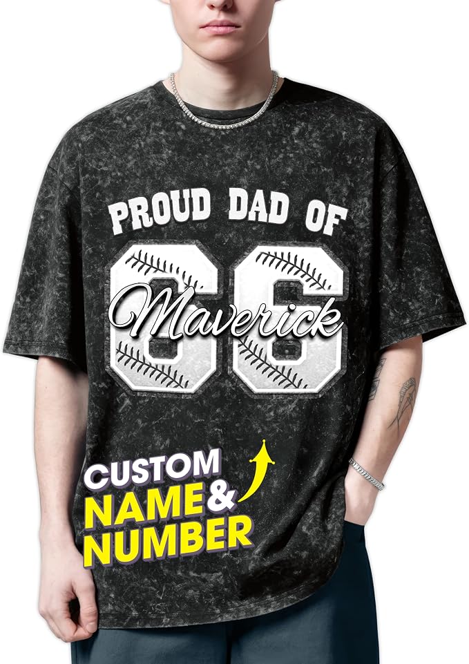 H-DEWALL Custom T Shirts Mineral Wash Tshirt Bootleg Rap Tee Customized Gifts by H-DEWALL