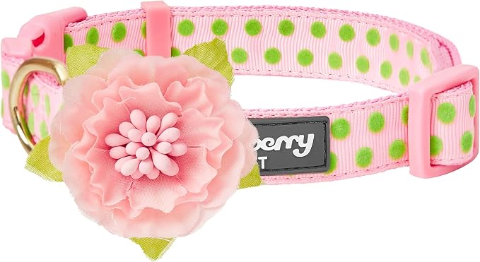 Blueberry Pet Adjustable Flocking Dog Collar - Image 2