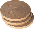 Round cat Scratcher Refill, 10 inch Diameter, 7/8 inch Thickness Scratcher by Unknown