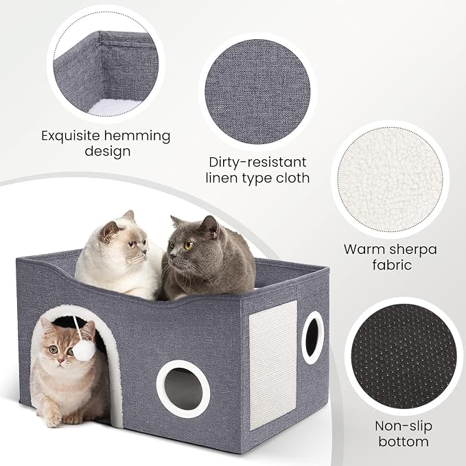 Heeyoo Cat House for Indoor Cats - Image 4