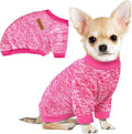 1 Pc Dog Sweaters for Small Dogs Girl Boy Winter Fleece Clothes Warm Soft Dog by BAOBICUTE
