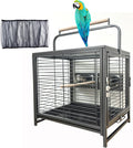 Portable and Durable Heavy Duty Travel Vet Bird Parrot Carrier Play Stand Perch by Mcage