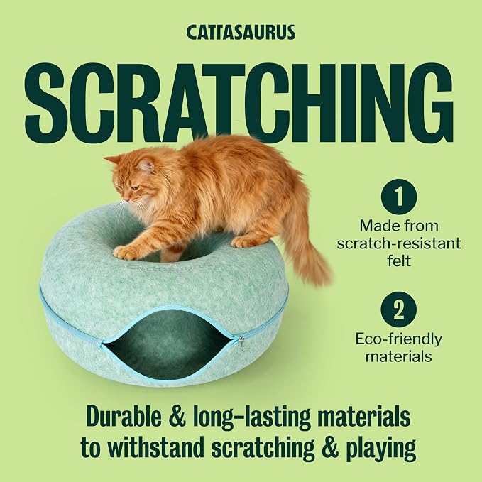 Cattasaurus Peekaboo Cat Cave Donut - Image 2