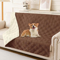 hyha Waterproof Dog Blanket, Reversible Pet Bed Blanket, Soft Sofa Couch Cover by hyha