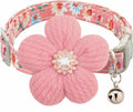 Large Dog Collar with Flower, Dog Collars by COZIRAE