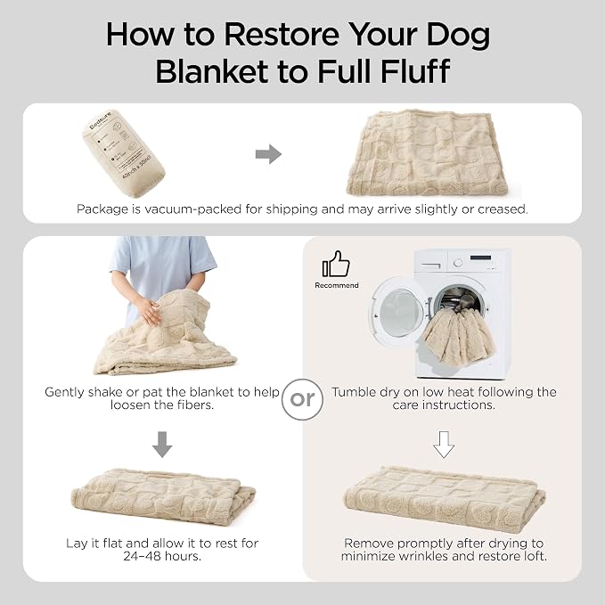 Bedsure Dog Blankets for Medium Dogs Washable - Image 5