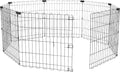 Amazon Basics Foldable Octagonal Metal Exercise Dog Playpen, Indoor/Outdoor Pet by AmazonBasics