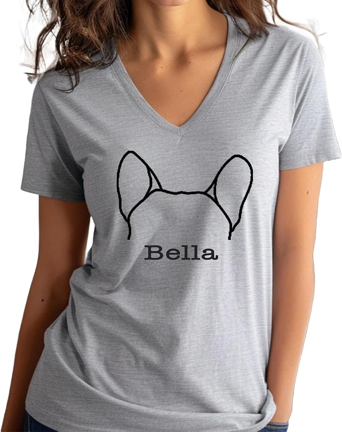 Custom Dog Mom Shirt for Women Pet Ears Sweatshirt - Image 6