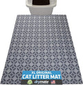 Drymate Cat Litter Box Mat, Litter Trapping Mat, Waterproof, Urine-Proof by Drymate