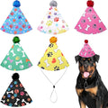 6pcs Dog Birthday Party Hats Felt by JpGdn