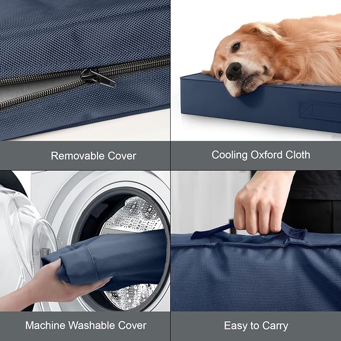 Outdoor Extra Large Dog Bed, Jumbo Waterproof Dog Bed - Image 6