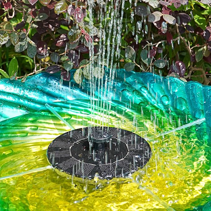 AMZtime 1.4W Solar Bird Bath Fountain - Image 8