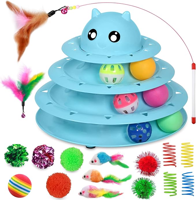 UPSKY 20 PCS Cat Toys by UPSKY