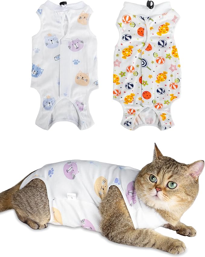 ANWA 2 Pack Cat Recovery Suit by ANWA