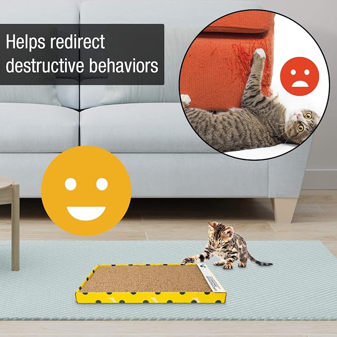 Our Pets Cosmic Cat Scratcher, North-American Grown Catnip Included, Reversible - Image 5