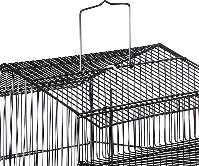 39-Inch Roof Top Bird Cage Large Flight Parrot Cage w/Toys - Image 6