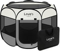 Love's cabin Pet Puppy Dog Playpen, Medium Dog Tent Crates Cage Indoor/Outdoor by Lovescabin