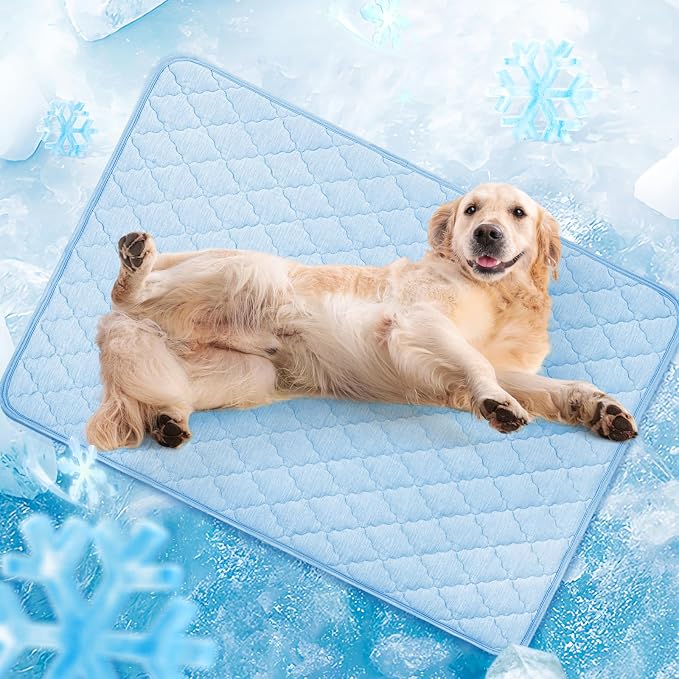 LOOBANI Dog Cooling Mat for Large Dogs by LOOBANI