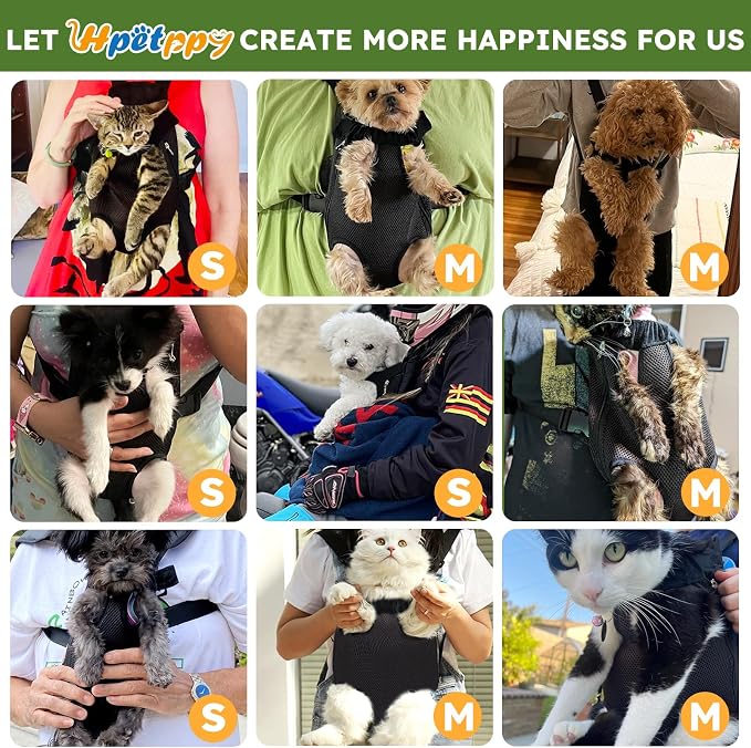 Pet Carrier Backpack, Hands-Free Adjustable Dog Front Carrier Legs Out & - Image 4