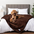 PetAmi Waterproof Dog Blanket for Queen Bed Large XL Dog Throw for Couch Cover by PetAmi