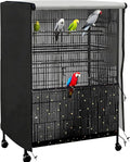 Universal Bird Cage Cover, Pet Cage Cover, 100% Shading Oxford Cloth by MIEUXLLEY