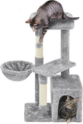 Topeakmart Cat Tree Tower for Indoor Cats, 34.5in Cat Activity Center by Topeakmart