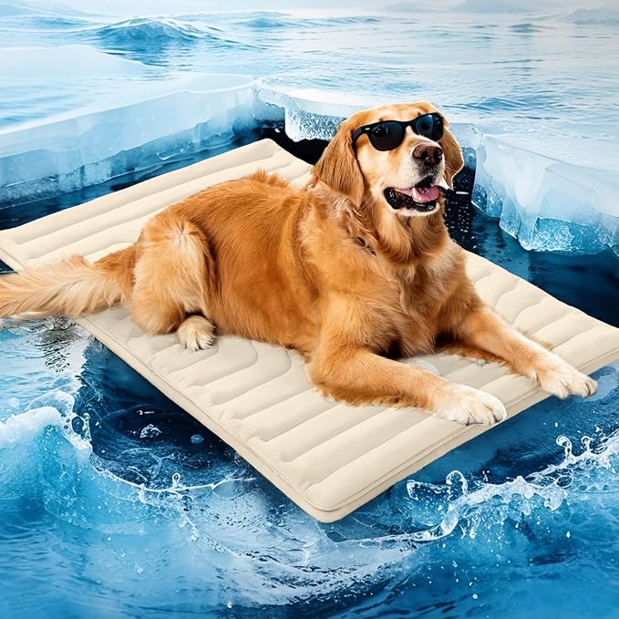 ZonLi Dog Cooling Mat, Reversible Cooling Pad by Zonli