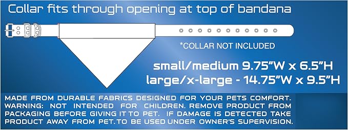 Pets First Collegiate Pet Accessories, Reversible Bandana, Louisville Cardinals - Image 4