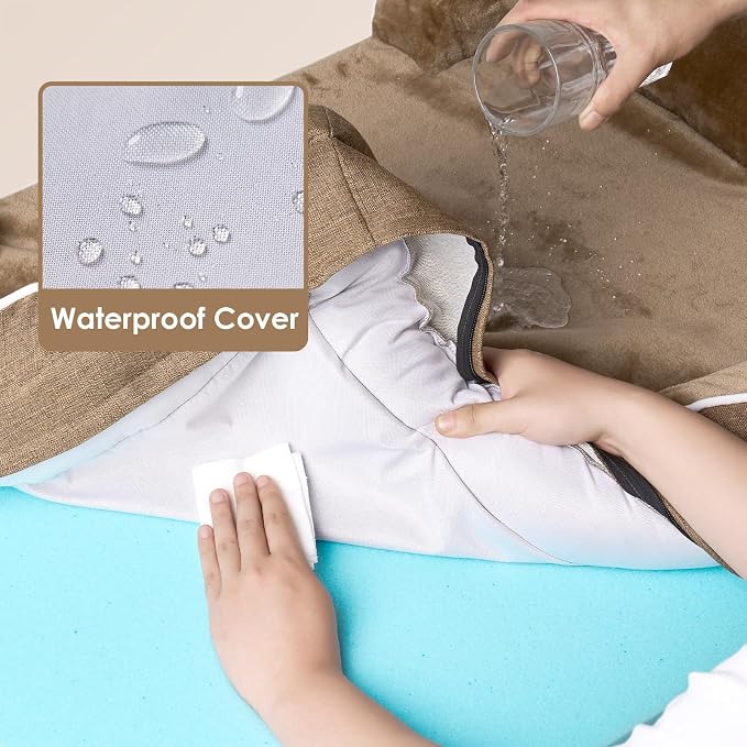 EHEYCIGA Orthopedic Dog Beds for Large Dogs, Waterproof Memory Foam Large Dog - Image 3