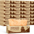 Sherr 20 Boxed Rolls 4000 Counts Dog Poop Bags Bulk Leak Proof Dog Waste Bags by Sherr