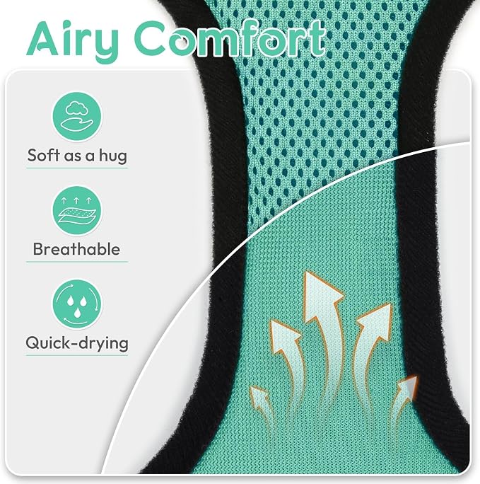Dooradar Cat Harness and Leash Set, Escape Proof Safe Adjustable Kitten Vest - Image 3