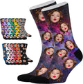 D-Story Custom Face Socks, Personalized Photo Picture on Socks, Unisex Athletic by Enjoy-yjl