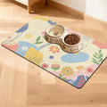 Pet Feeding Mat for Floors Waterproof Dog Mat for Food and Water Absorbent by Unknown