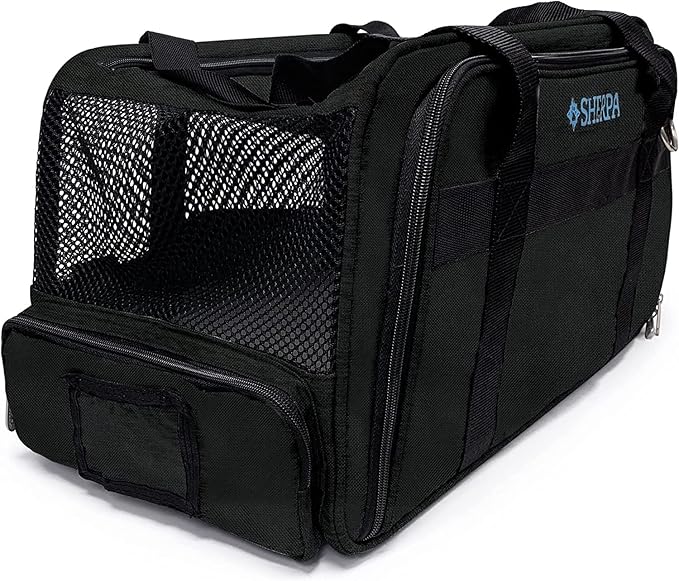 Sherpa Expandable Travel Pet Carrier, Airline Approved & Guaranteed On Board by Sherpa
