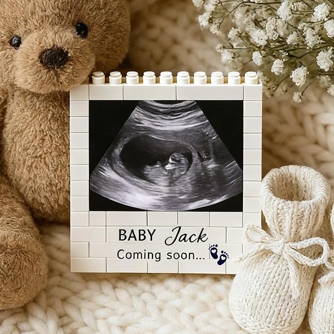 NAZENTI Personalised Ultrasound Building Blocks gifts by Nazenti